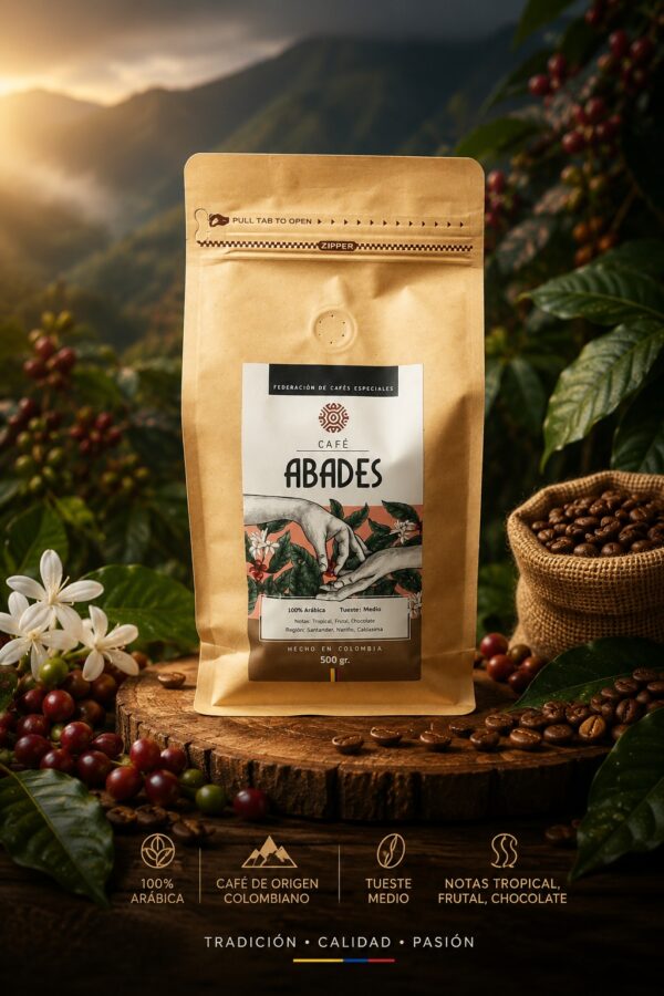 CAFE ARABICA ABADES 500G VERSION 4